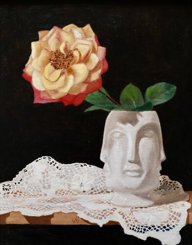 Timeless Bloom di Veronique Fournier-Wynne, Pittura in vendita su Singulart