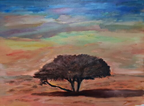 Under The Shadow I di Betty Khatchikian, Pittura in vendita su Singulart