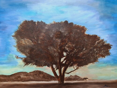 Under The Shadow II di Betty Khatchikian, Pittura in vendita su Singulart