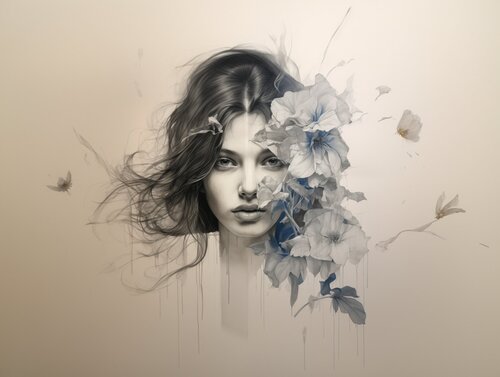 Fleeting Bloom van Betty Khatchikian, Afdruk te koop op Singulart