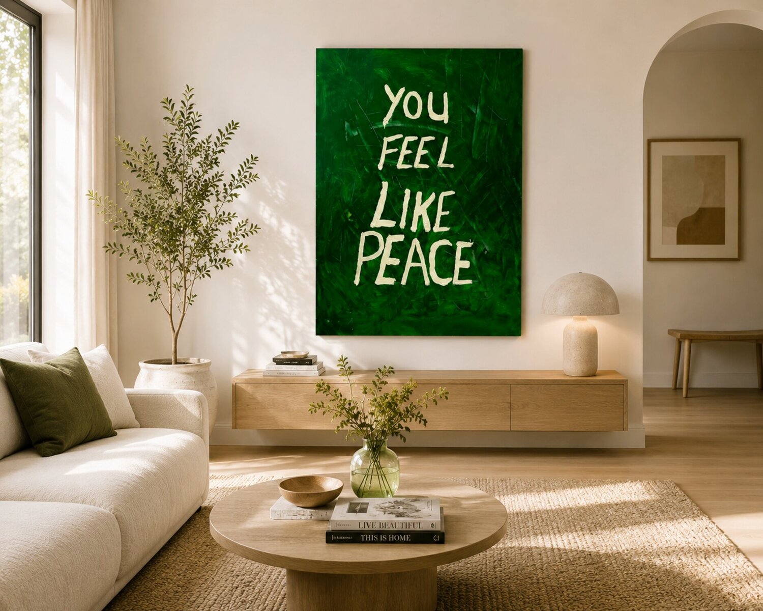 You Feel Like Peace Betty Khatchikian Dipinto originale in vendita