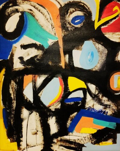 Black Lines di Hiedi Schmitz, Pittura in vendita su Singulart
