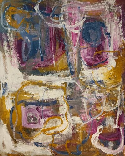 Chaos and Calm di Hiedi Schmitz, Pittura in vendita su Singulart