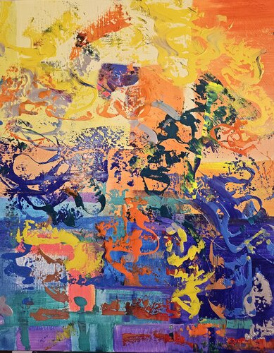 Sun-kissed Lover by Lisa Smith, 油畫 for Sale on Singulart