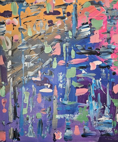 Vibrant calm di Lisa Smith, Pittura in vendita su Singulart