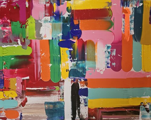 Coulerful Future by Lisa Smith, Painting for Sale on Singulart