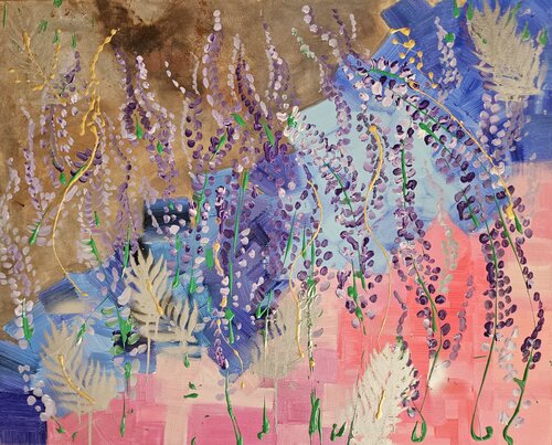 Lavender illusions van Lisa Smith, Schilderij te koop op Singulart