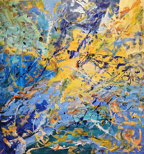 Dynamic flow von Lisa Smith, Malerei kaufen auf Singulart