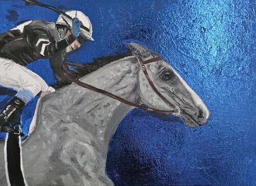 Seize the grey by Lisa Smith, 회화 for Sale on Singulart