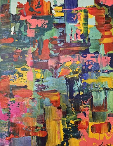 Vibrant visionary de Lisa Smith, Pintura a la venta en Singulart
