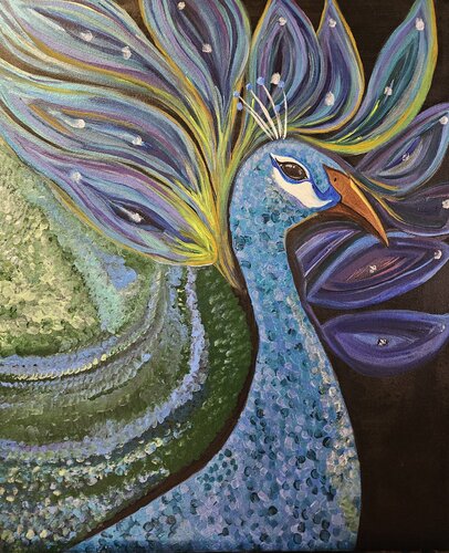 Regal Zephyr di Lisa Smith, Pittura in vendita su Singulart