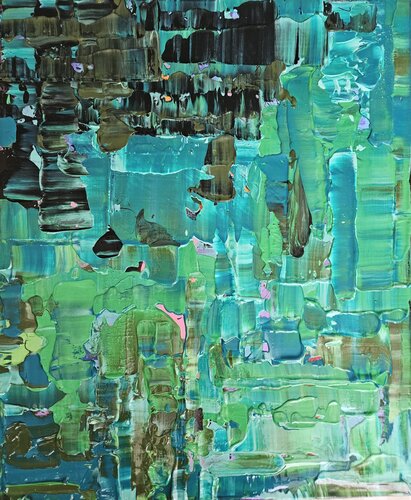 Forest greens di Lisa Smith, Pittura in vendita su Singulart