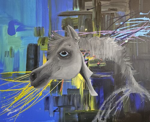 Cosmic visionary de Lisa Smith, Pintura a la venta en Singulart