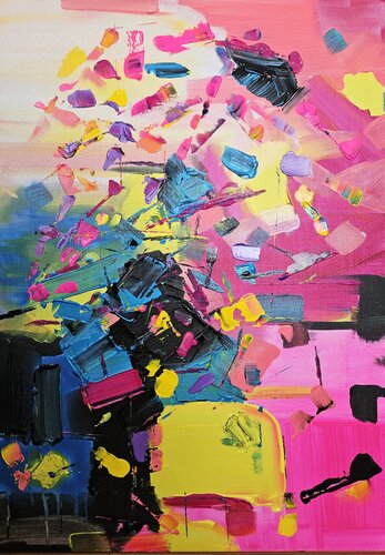 Make you happy de Lisa Smith, Pintura a la venta en Singulart