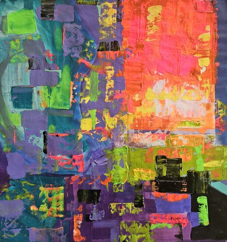 Every sunrise tells a story di Lisa Smith, Pittura in vendita su Singulart