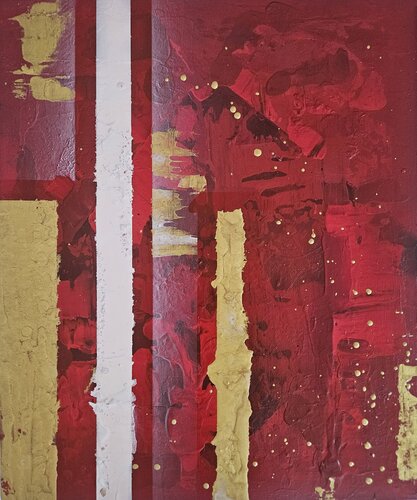 Golden shadow van Lisa Smith, Schilderij te koop op Singulart