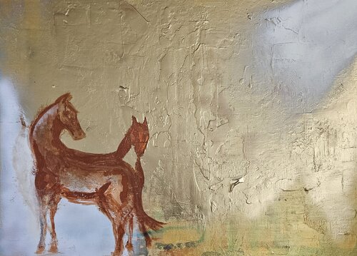 Stay close to me de Lisa Smith, Pintura a la venta en Singulart