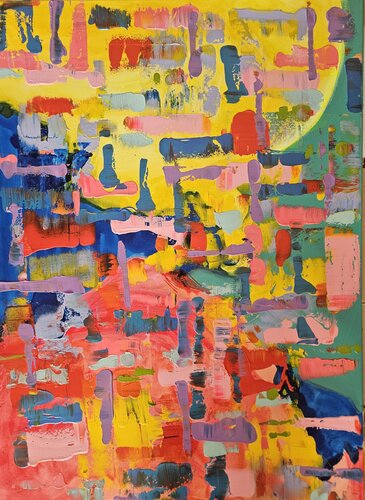 Vibrant dance. by Lisa Smith, Painting for Sale on Singulart