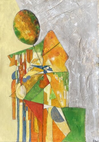 “Tired Man” di Kousuke Yuki, Pittura in vendita su Singulart