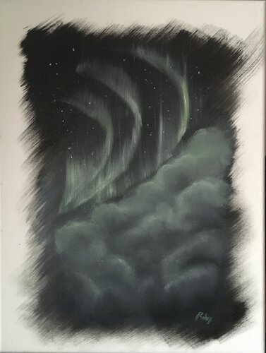 L’aurora sopra le nuvole van Roberto Porcella, Schilderij te koop op Singulart