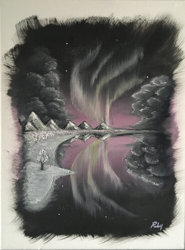 Riflesso d’aurora von Roberto Porcella, Malerei kaufen auf Singulart