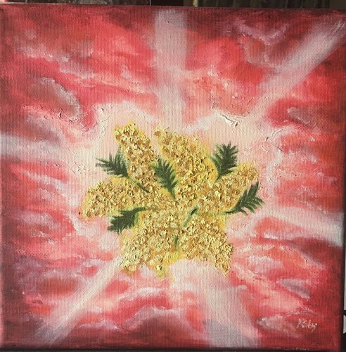 La mimosa van Roberto Porcella, Schilderij te koop op Singulart