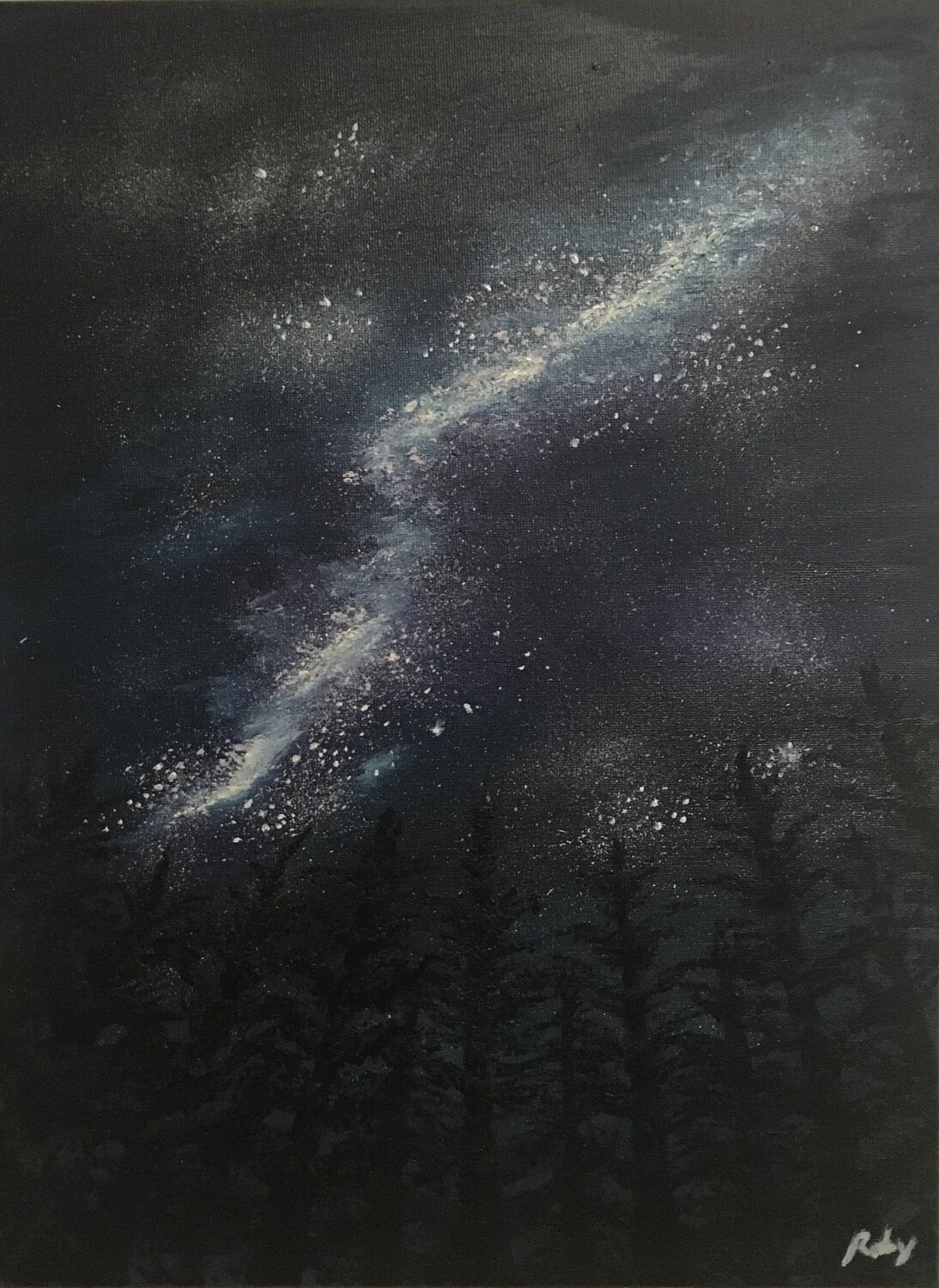 Pini  di notte Roberto Porcella