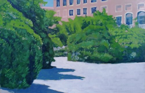 Mid Day in Rome di Balazs Feher, Pittura in vendita su Singulart