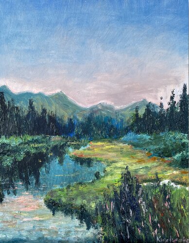 Sunset von Vasily Kulchenko, Malerei kaufen auf Singulart