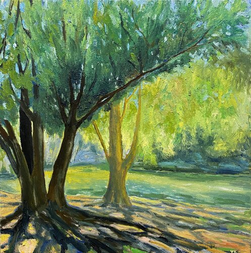 Sunny day at Hyde Park von Vasily Kulchenko, Malerei kaufen auf Singulart