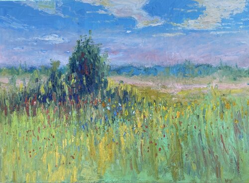 Summer Clouds von Vasily Kulchenko, Malerei kaufen auf Singulart