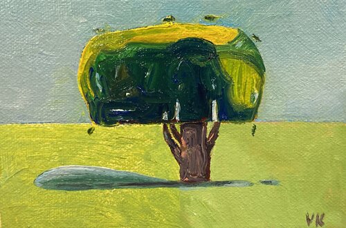 Project "Object" Tree van Vasily Kulchenko, Schilderij te koop op Singulart