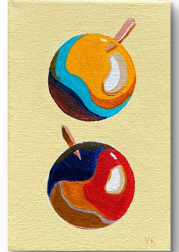 Project "Object" Apples von Vasily Kulchenko, Malerei kaufen auf Singulart