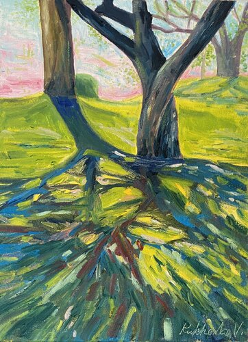 In the Shade von Vasily Kulchenko, Malerei kaufen auf Singulart