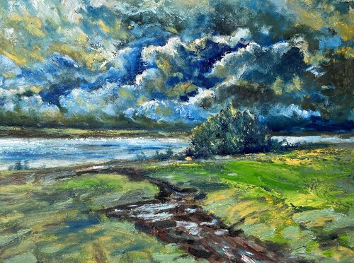 After Rain von Vasily Kulchenko, Malerei kaufen auf Singulart