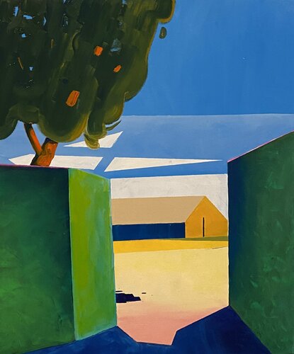 At the Farm von Vasily Kulchenko, Malerei kaufen auf Singulart