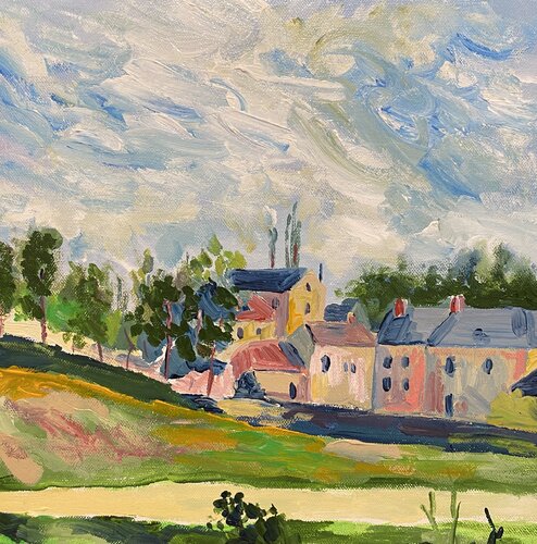 Old Town von Vasily Kulchenko, Malerei kaufen auf Singulart