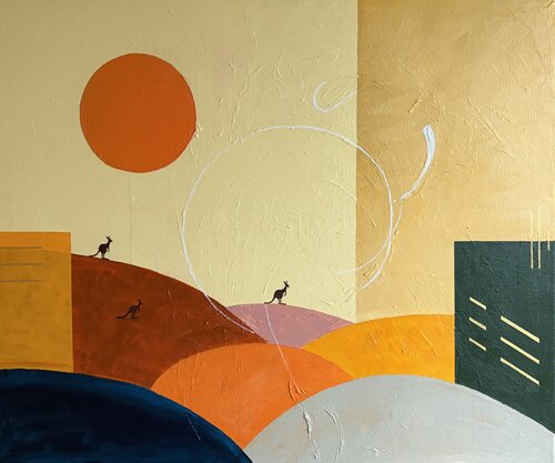 Sunlit Horizons by Vasily Kulchenko, 絵画 for Sale on Singulart