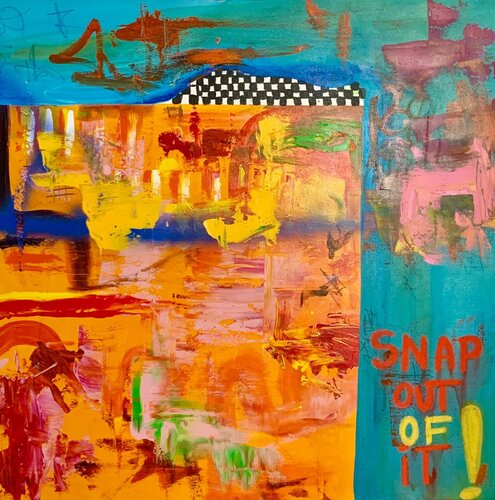 Plastic III van Diana Laura Stan, Schilderij te koop op Singulart