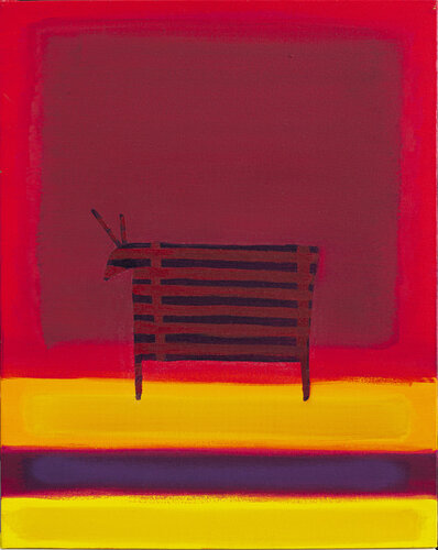 De hacer rojo a rincón rojo di Joaquín Acevedo, Pittura in vendita su Singulart