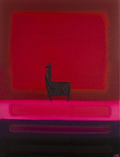 Rojo con sexo di Joaquín Acevedo, Pittura in vendita su Singulart