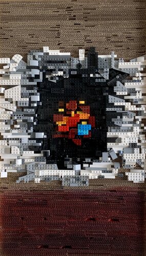 Sit around the fire von Joaquín Acevedo, Malerei kaufen auf Singulart