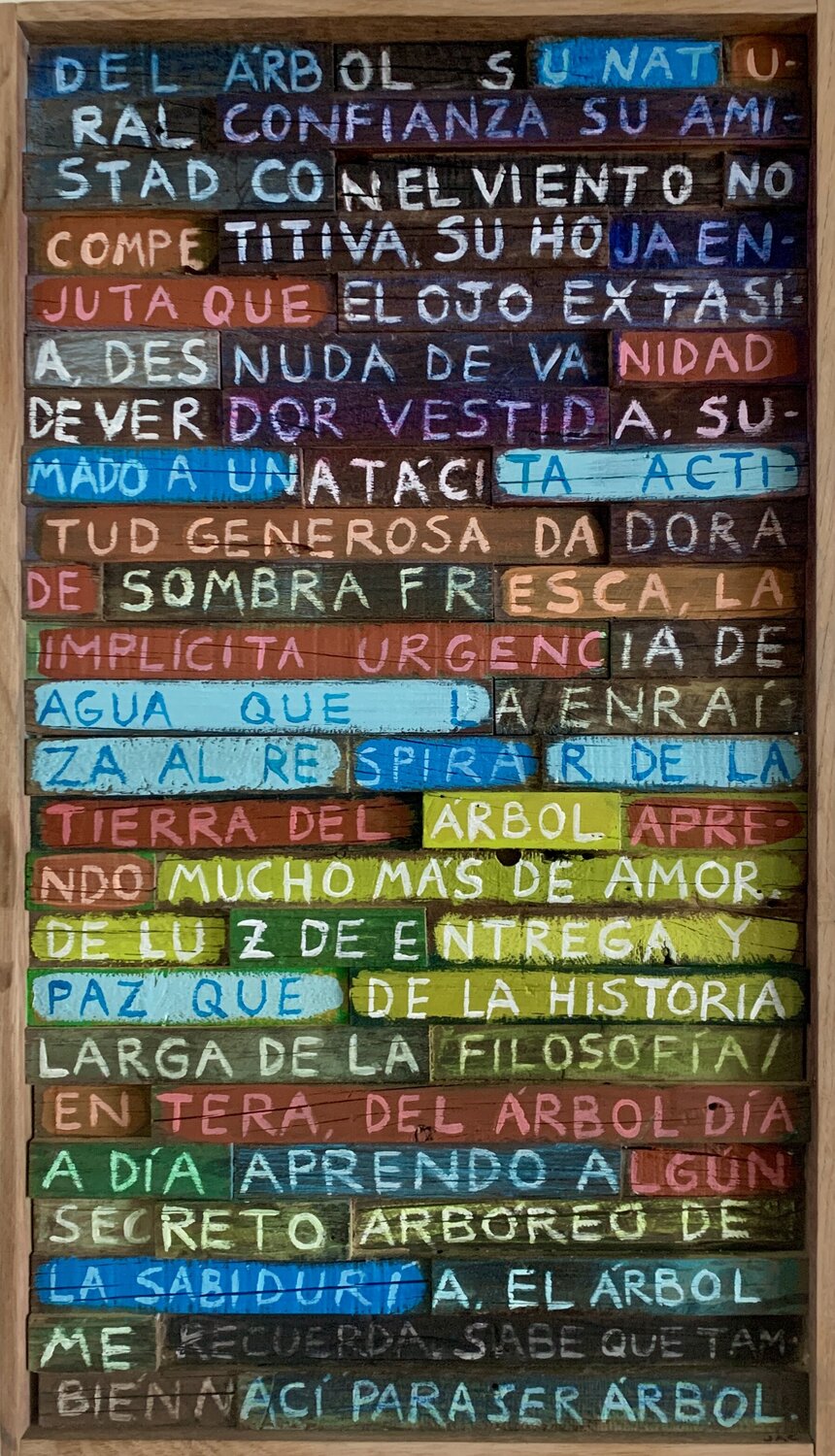 Árbol Joaquín Acevedo Origineel schilderij te koop
