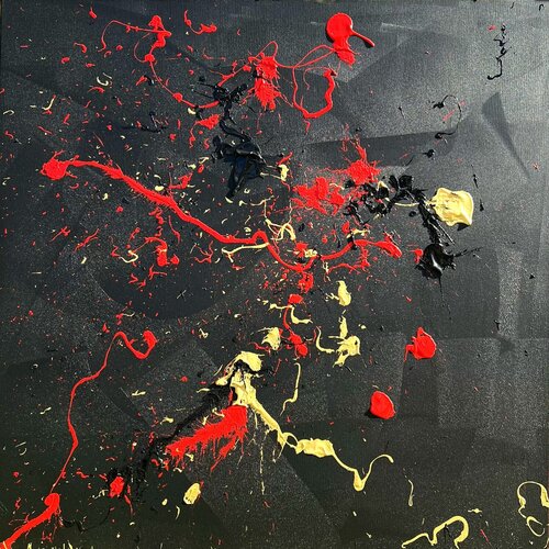 Exploration des Rot hinterm Deich / Singulart Galerie kuratiert von Ben Plaumann, Malerei kaufen auf Singulart