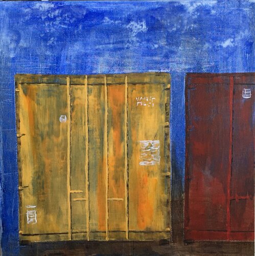 Container par Annette Gesine Rathjen, Peinture en vente sur Singulart