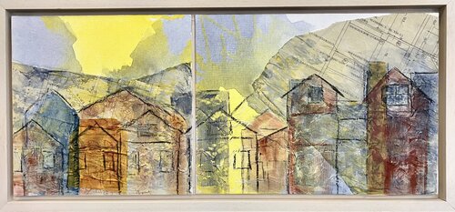 Konstruktion di Annette Gesine Rathjen, Pittura in vendita su Singulart