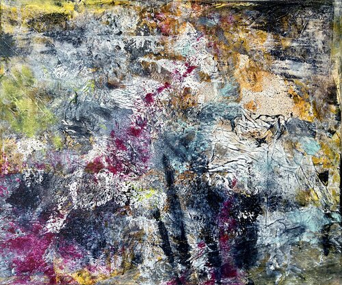 Farbspiel in Moll I van Annette Gesine Rathjen, Schilderij te koop op Singulart