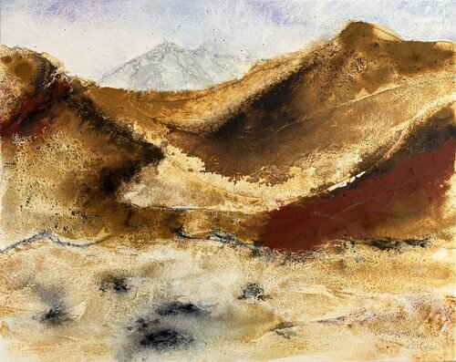 Sahara di Annette Gesine Rathjen, Pittura in vendita su Singulart