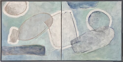 Luftballons sind es nicht … von Annette Gesine Rathjen, Malerei kaufen auf Singulart