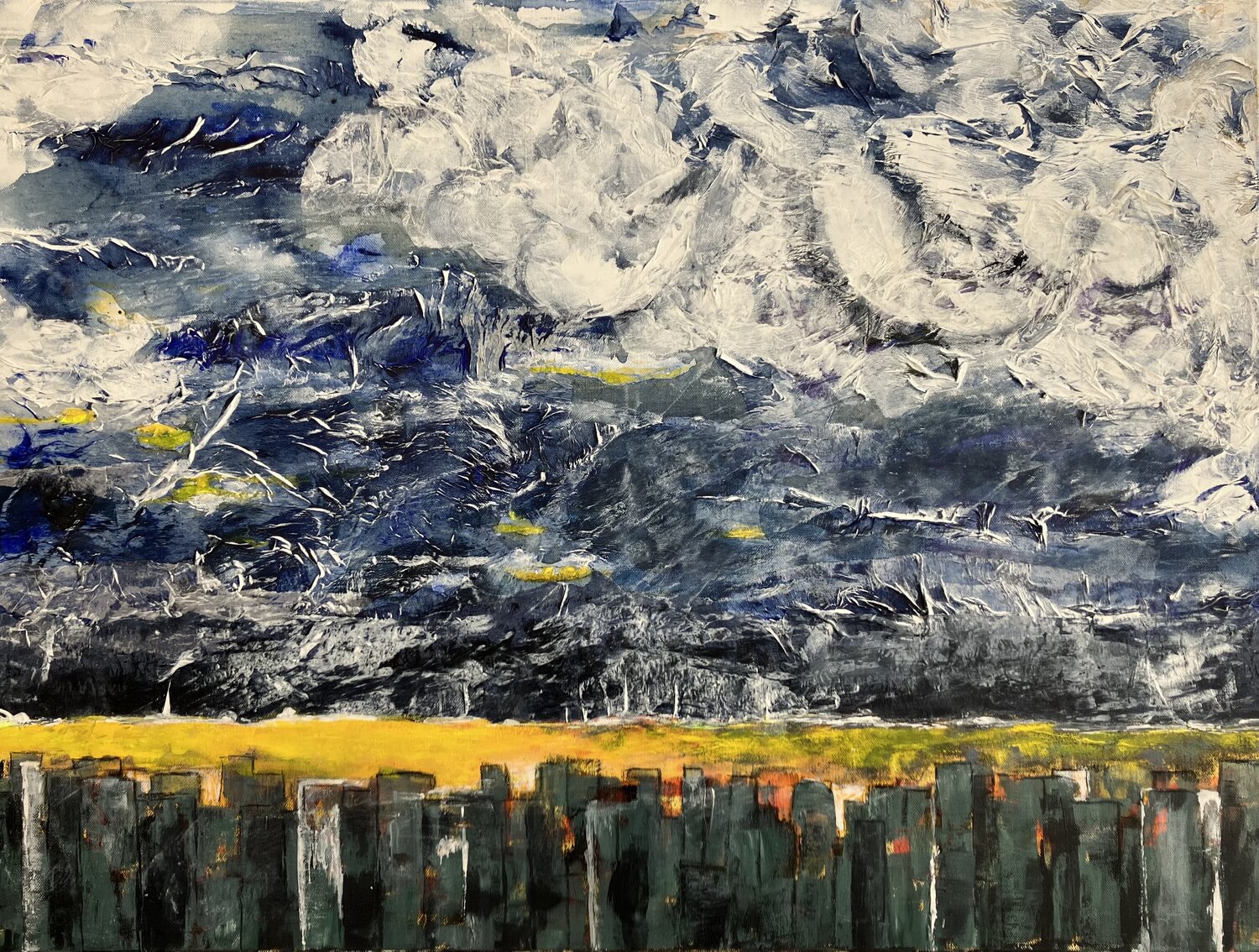 Abendstimmung - gibt’s ein Gewitter? Annette Gesine Rathjen